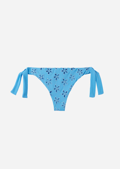 Brazilian-Bikinihose mit Schleifen Corfù