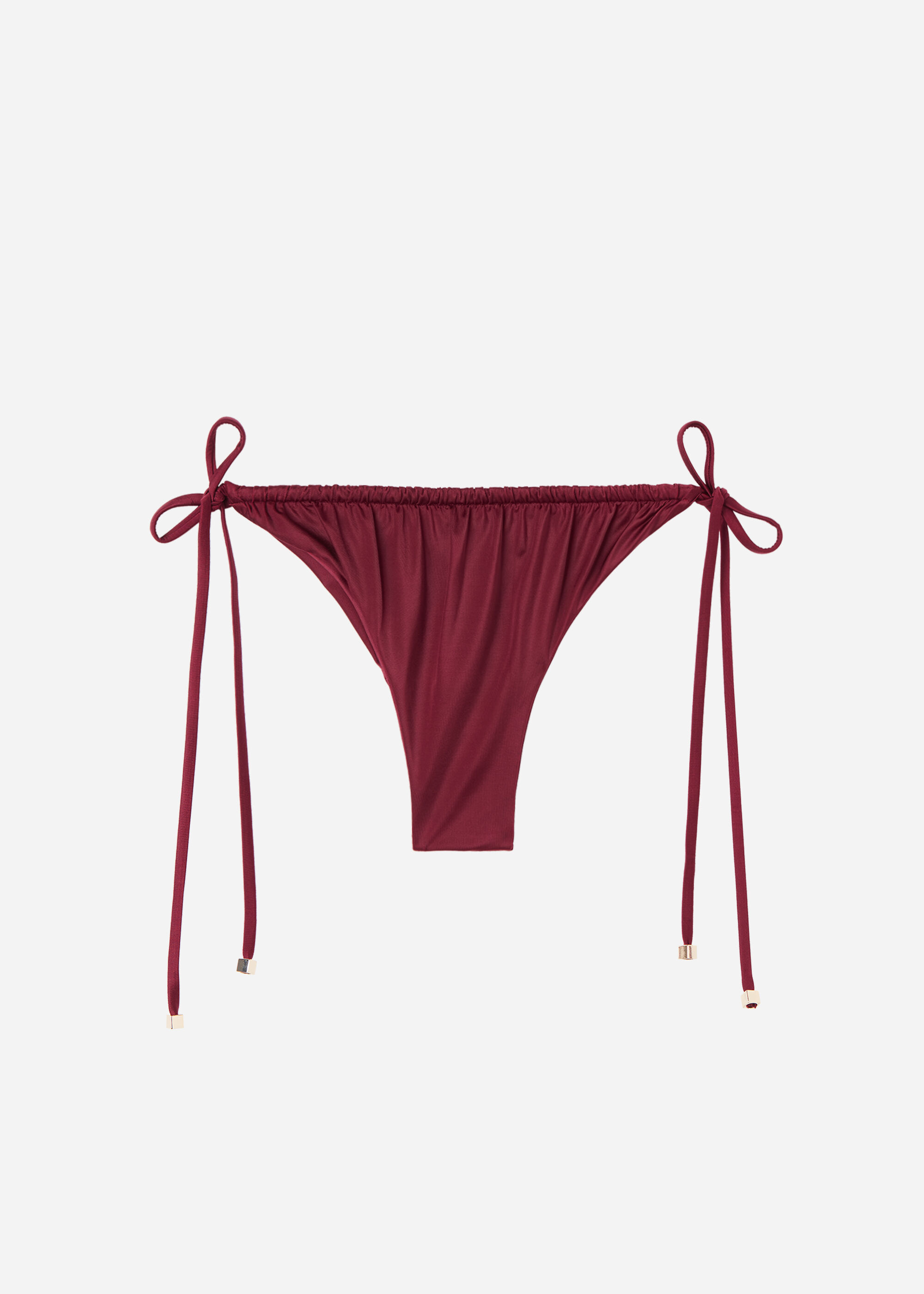 Bas de Maillot Brésilien à Lanières Shiny Satin