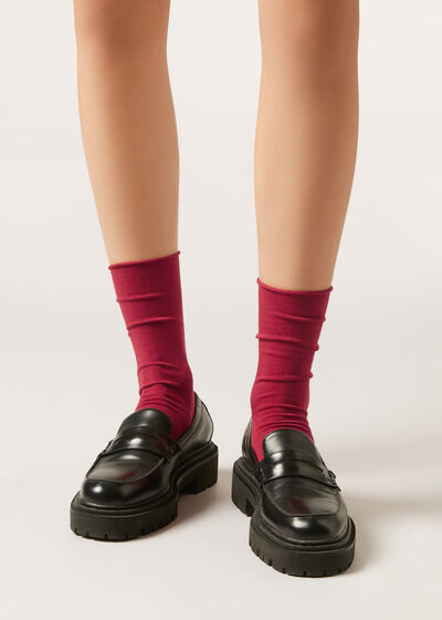 Ankle Socks with Cashmere