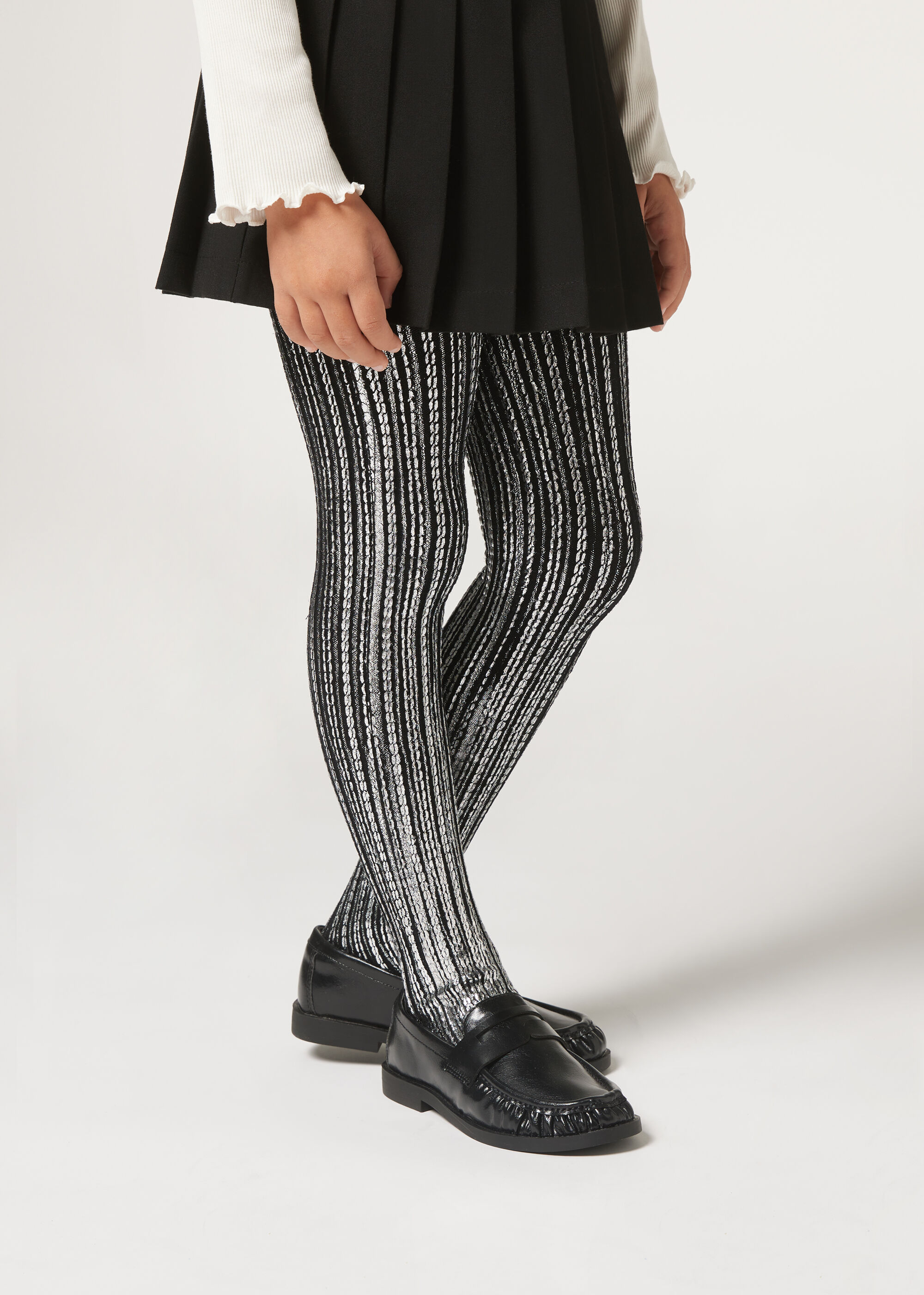 Collant Termici Metallizzati Bambina