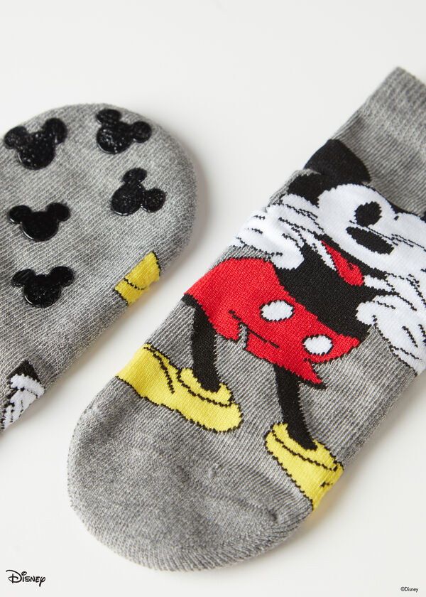 Dětské protiskluzové ponožky s disneyovským Mickey Mousem