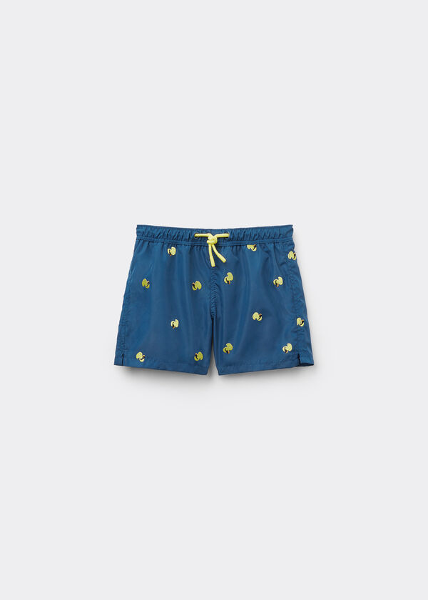 Boys’ Boxer Swim Shorts Formentera