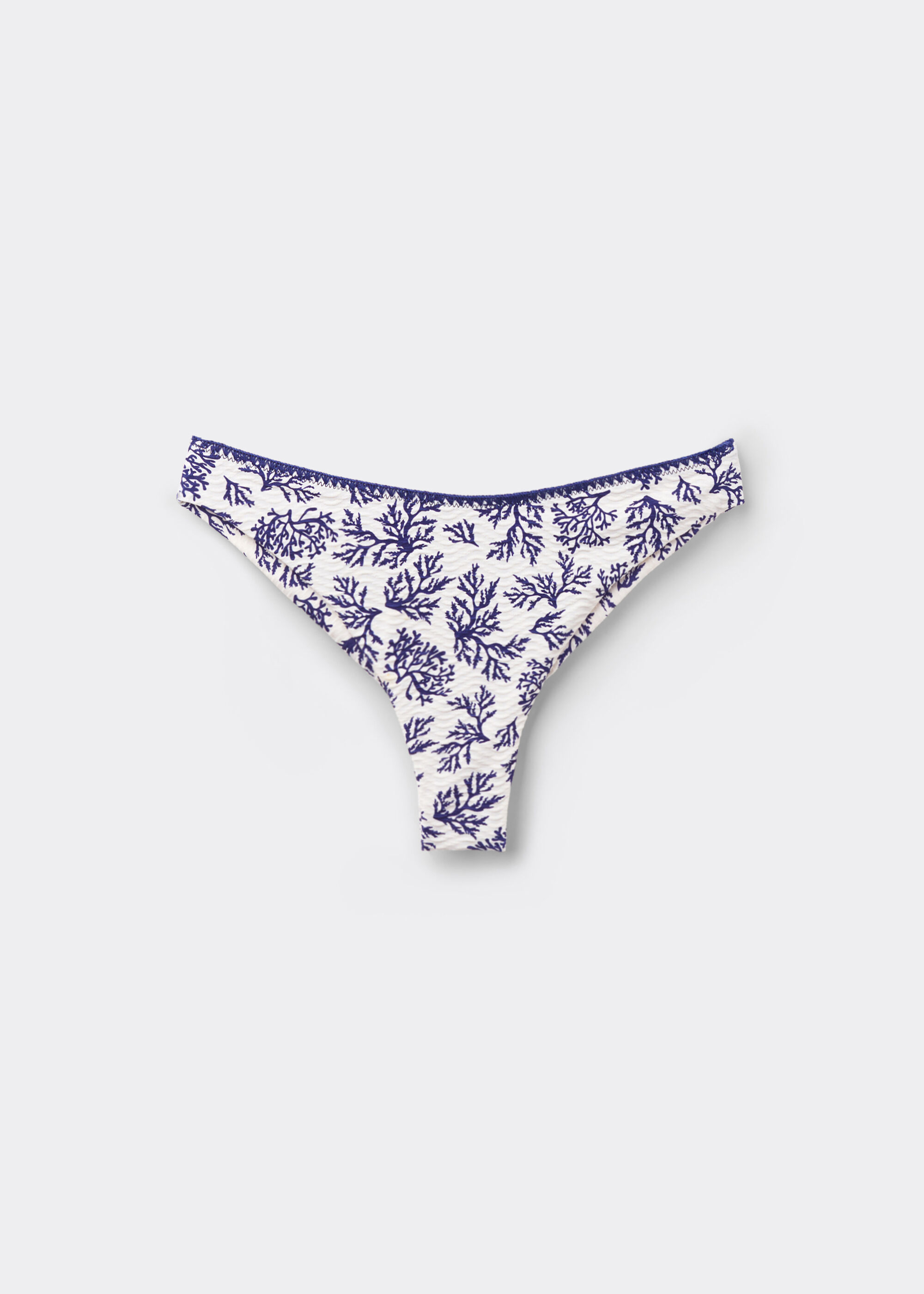 Brazilian Bikini Bottoms Blue Corals