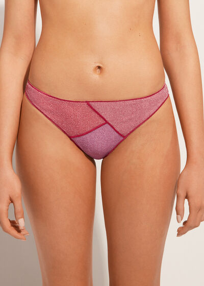 Lamé Bikini Bottoms Lisbona