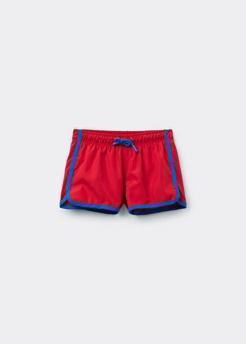 Sportliche Badeboxer Jungen Ibiza