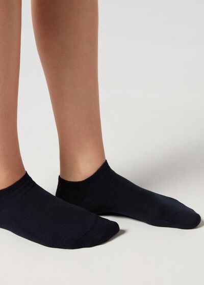 Unisex Cashmere Blend No-Show Socks