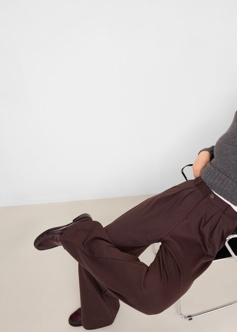 Pleated Trousers