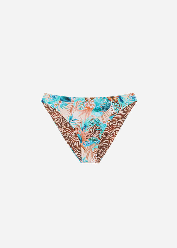 Dvostrane bikini gaćice Wild Foliage