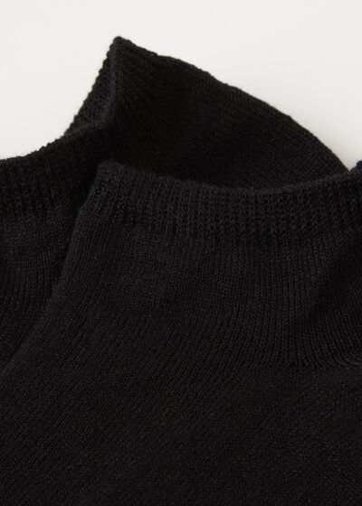 Neviditelné unisexové ponožky ze směsi bavlny a lnu