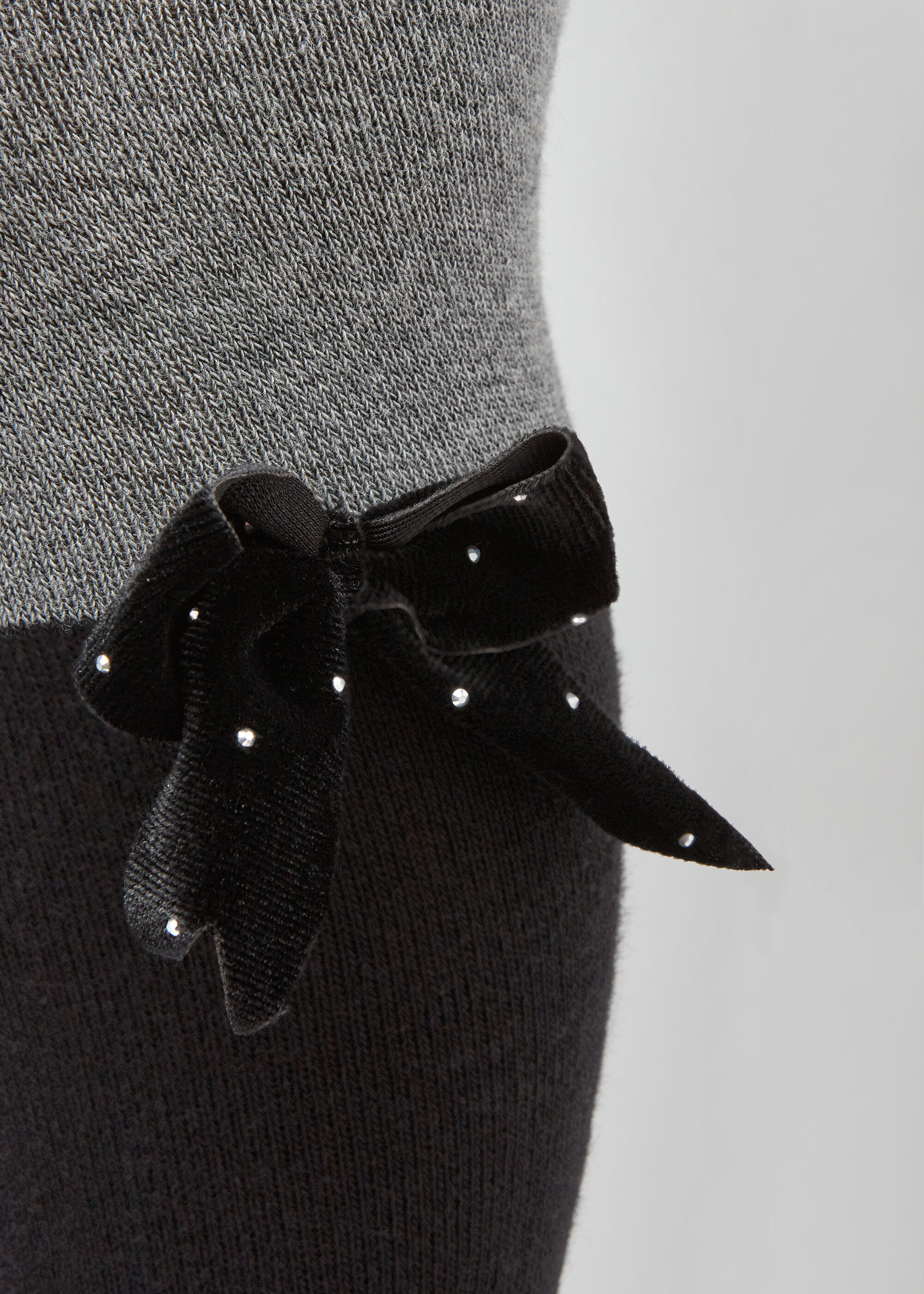 Collant effet chaussettes hautes fille