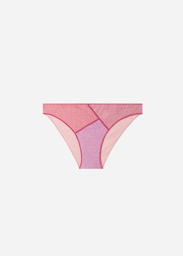 Lamé Swimsuit Bottom Lisbona