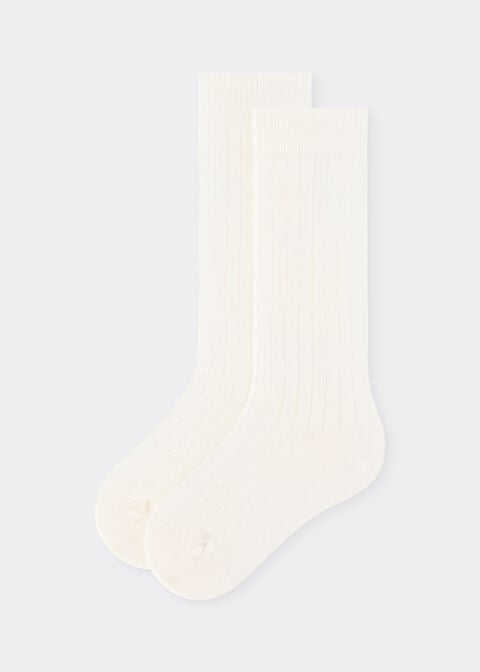 Calcetines Largos en Canalé Niños