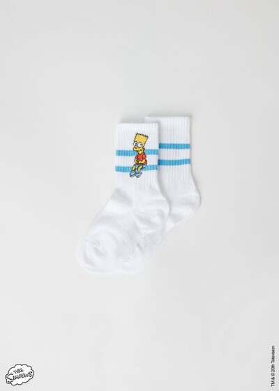 Calcetines Cortos Deportivos The Simpson para Niños