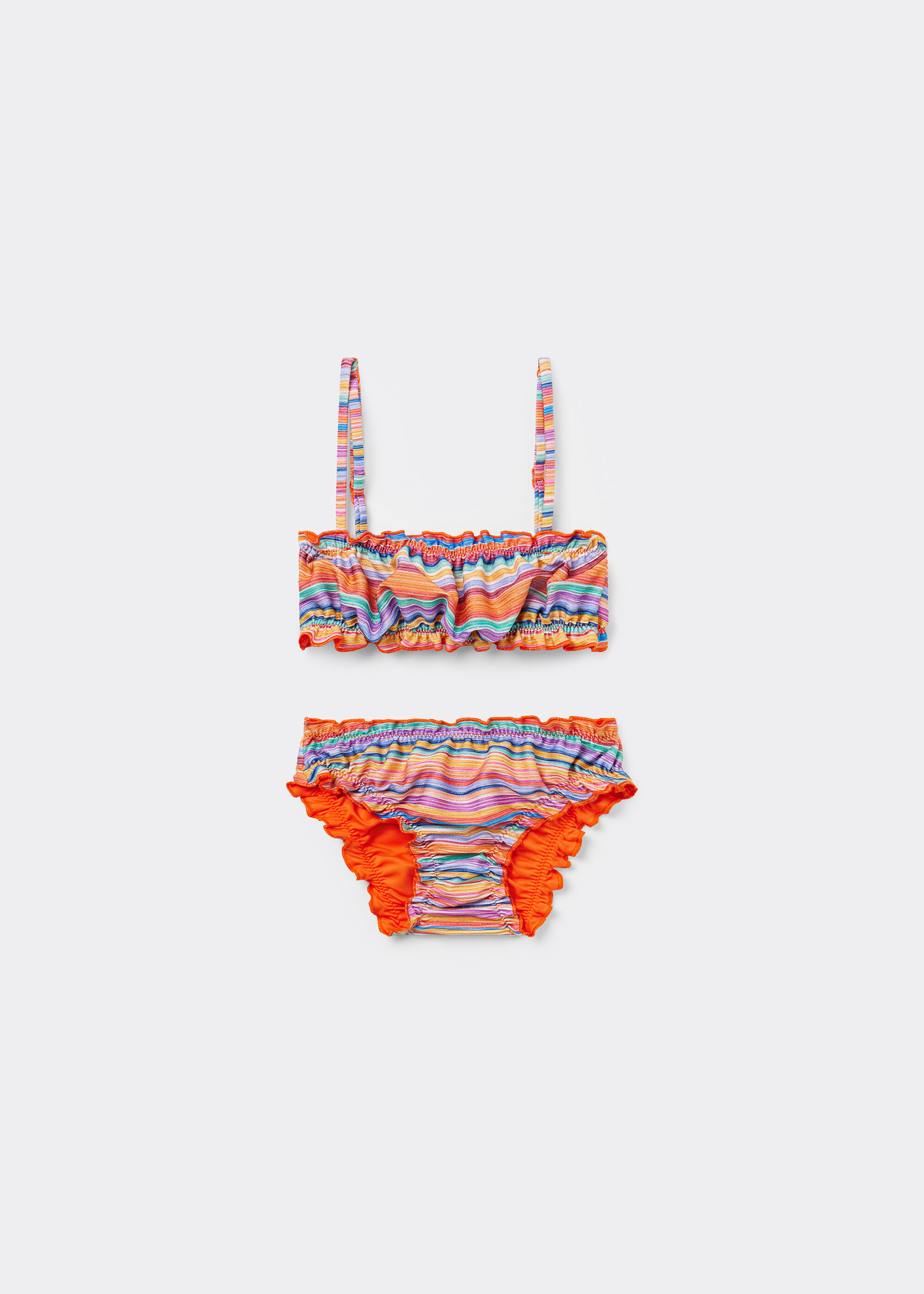 Bikini Girls’ Colorful Stripes