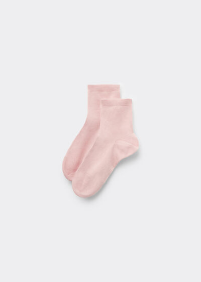Children's Short Cotton Socks with Fresh Feet Breathable Material