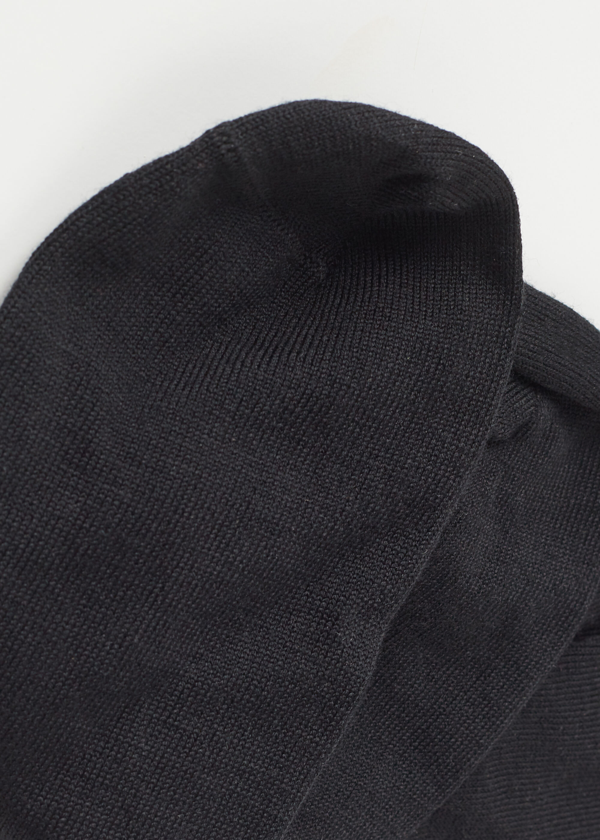 Wool and cotton long socks