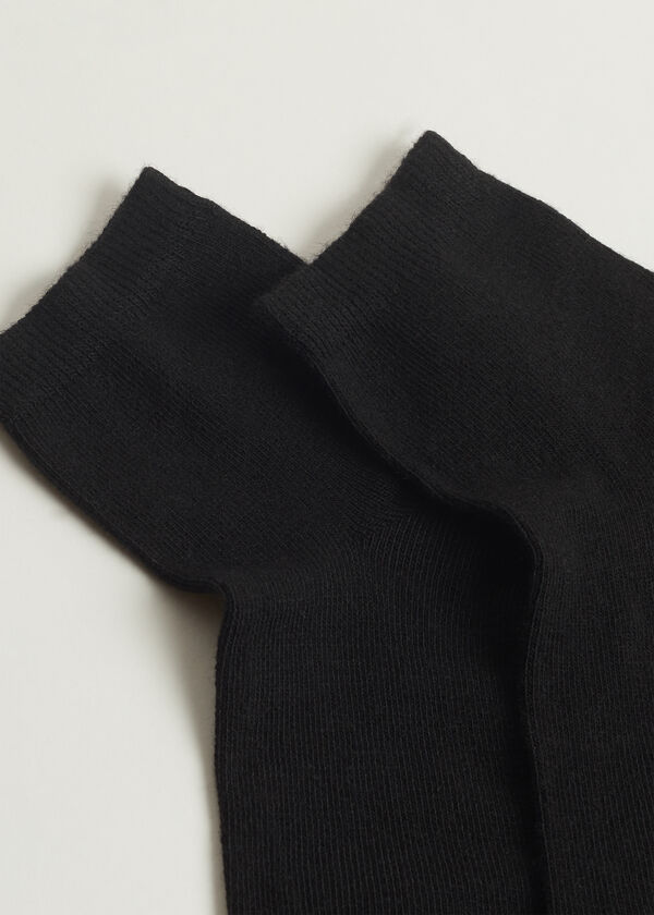 Kids’ Short Socks with Cashmere