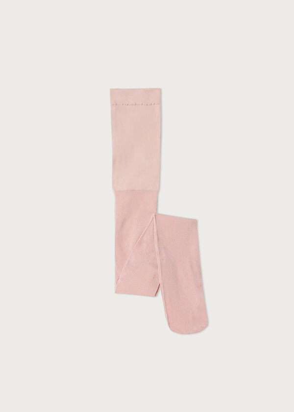Girls’ Glitter 70 Denier Opaque Tights