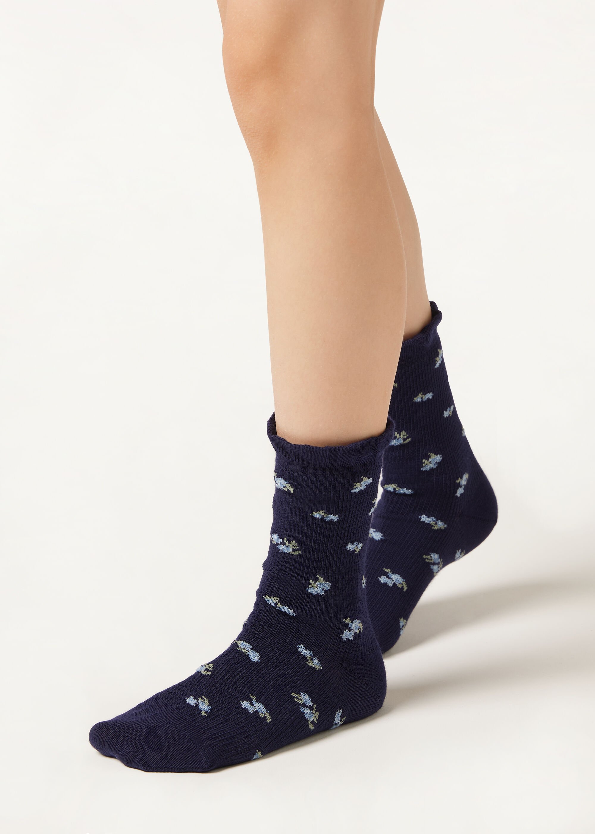 Kids’ Patterned Ribbed Socks