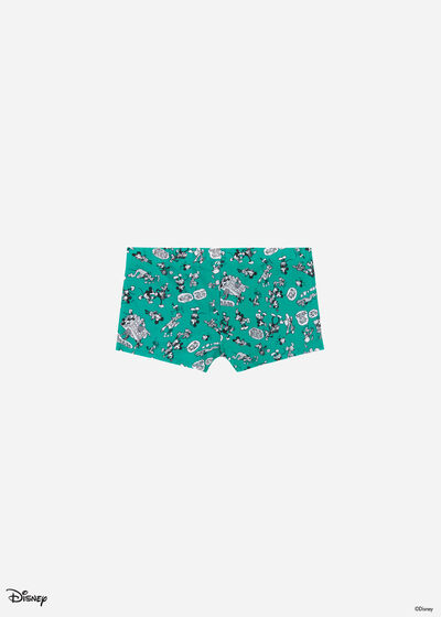 Chlapecké krátké boxerkové plavky s disneyovským vzorem Mickey Mouse