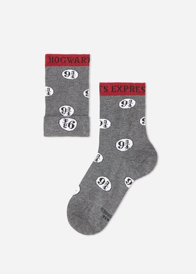 Detské krátke ponožky s motívom Harryho Pottera