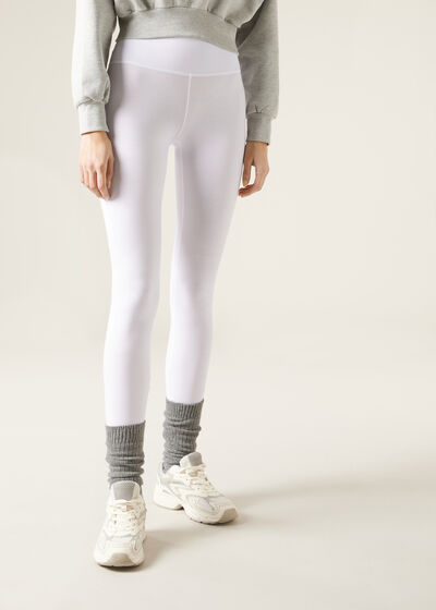 Leggings i supimabomull