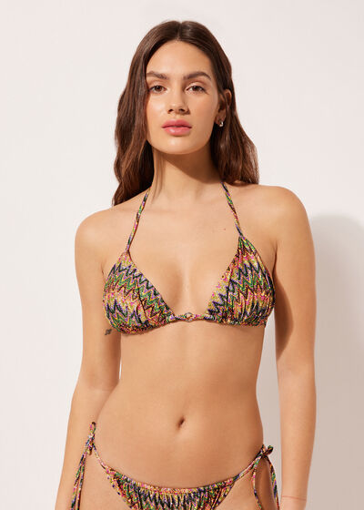 Sutien Triunghi Costum de Baie Bright Optical
