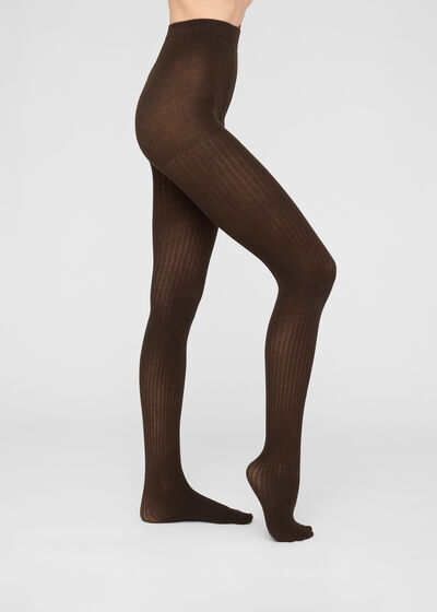 Soft Touch Ribbed Tights