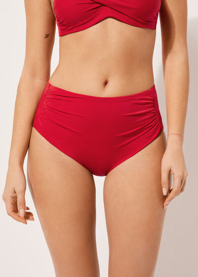 Bas de maillot à taille haute gainant Indonesia