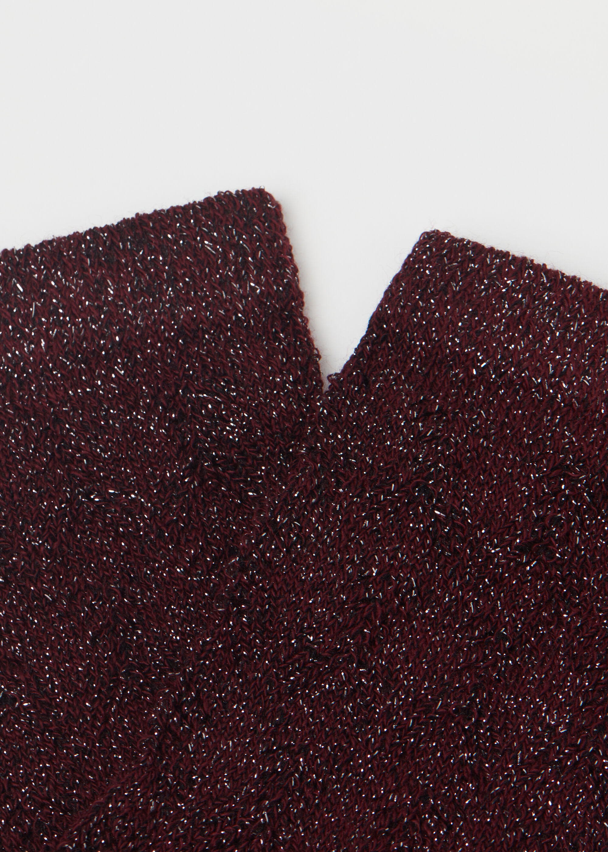 Glitter Openwork Socks