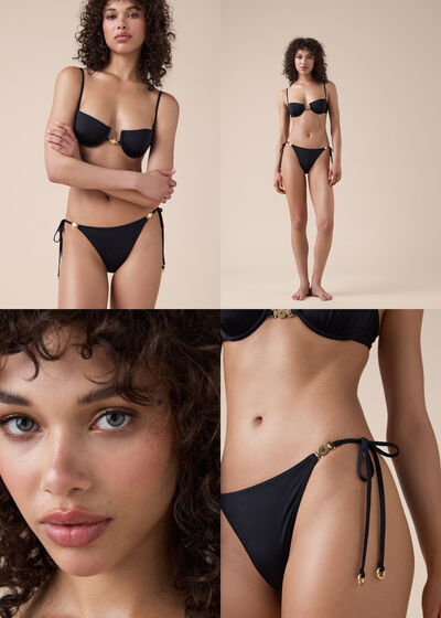 Bikinihose mit schmalen B&auml;ndchen Minimal Fit