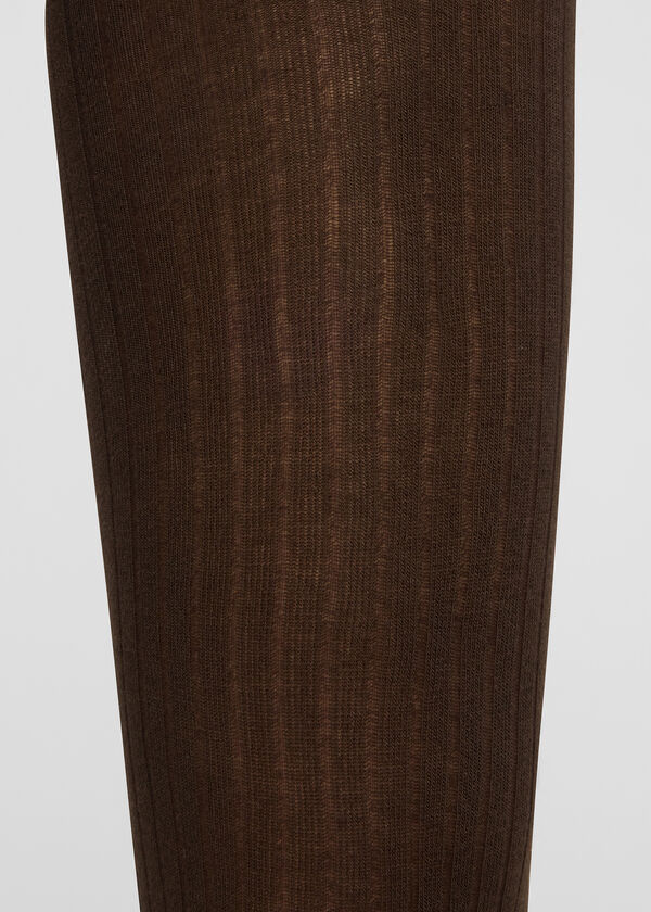 Soft Touch Ribbed Tights
