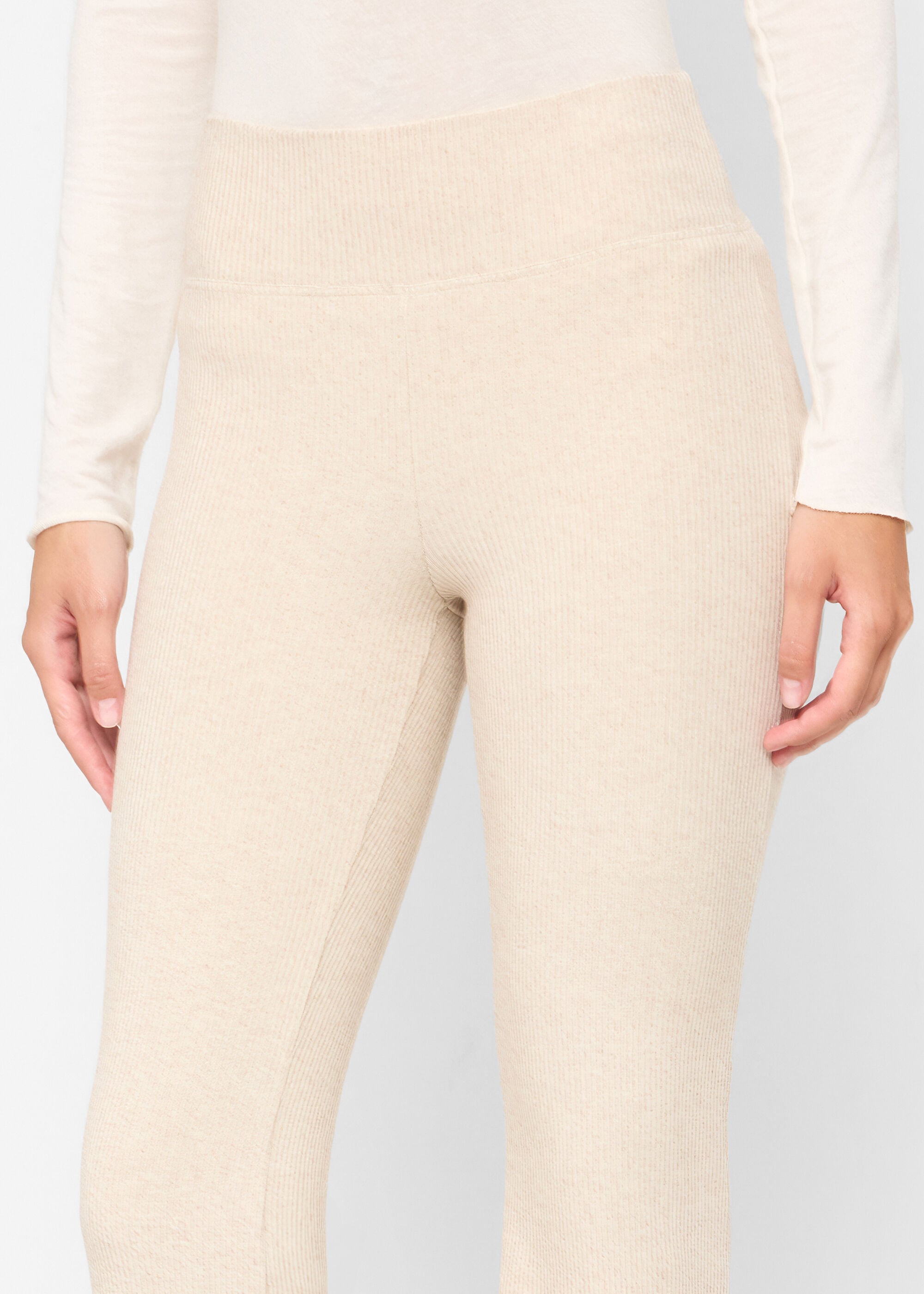 Flare-Hose aus Modal und Kaschmir