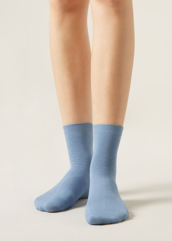 Trim Detail Short Socks