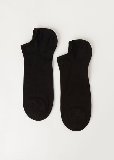 Unisex-Sneakersocken aus Baumwolle und Leinen