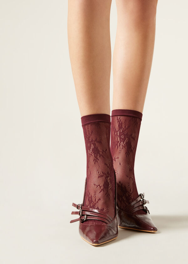 Floral Pattern Socks
