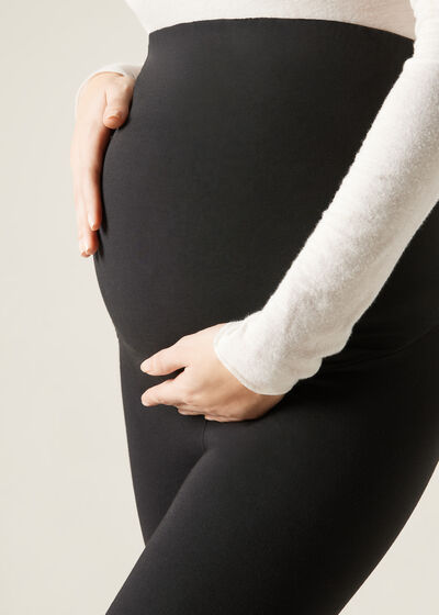 Pamut Kismama Leggings