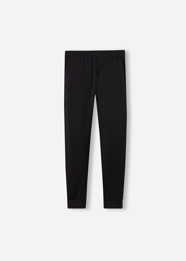 Jogger in Cotone da Bambina