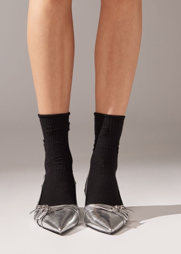 Kratke čarape s efektom poderotina
