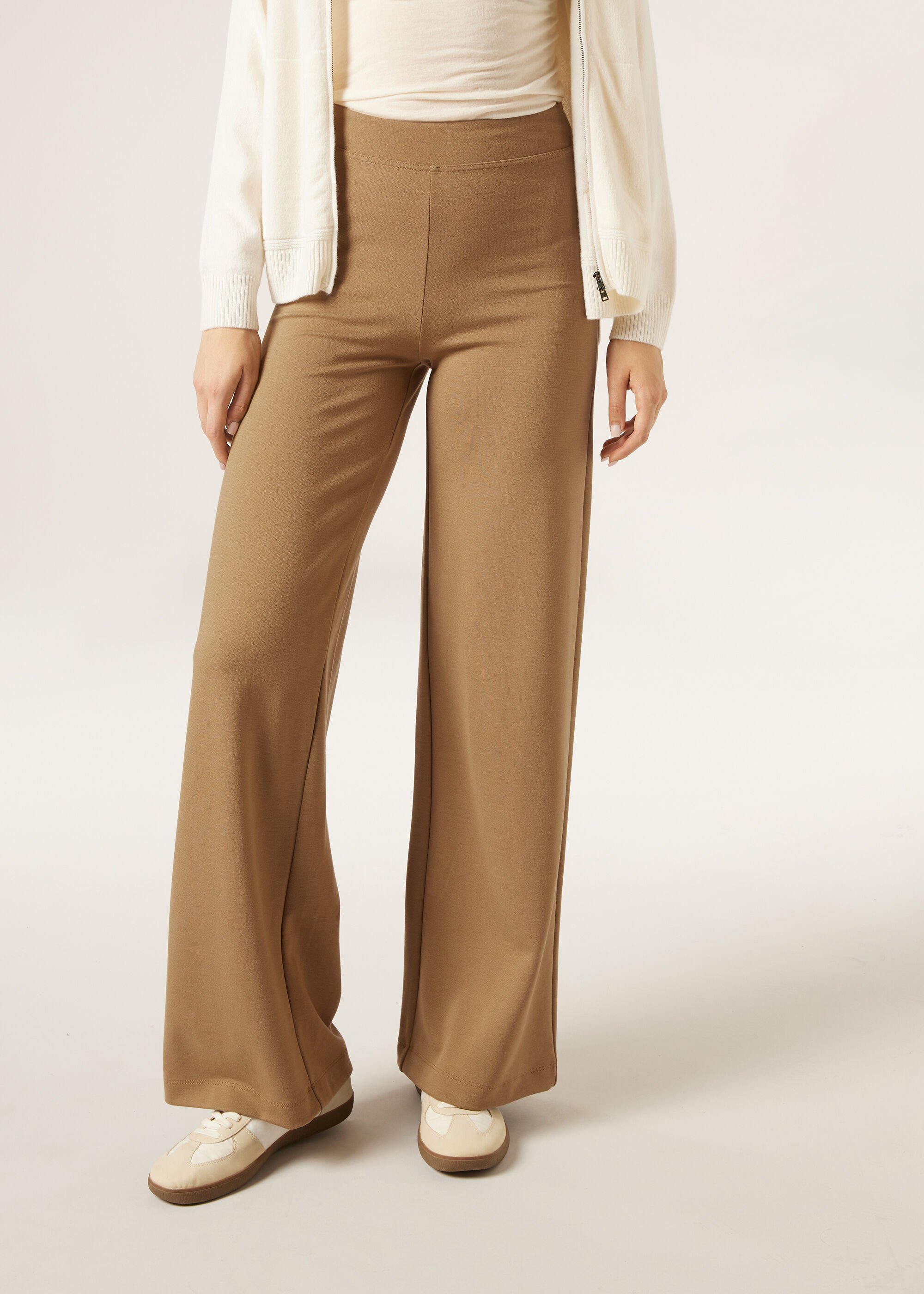 Milano Knit Palazzo Trousers