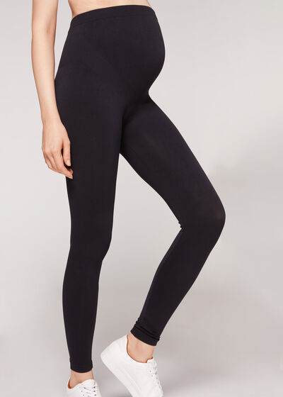 Átlátszatlan kismama leggings