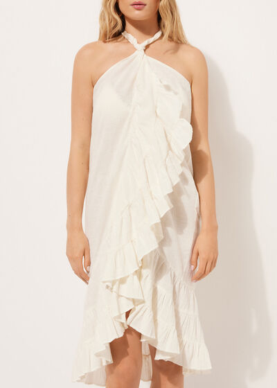 Long Ruffled Skirt