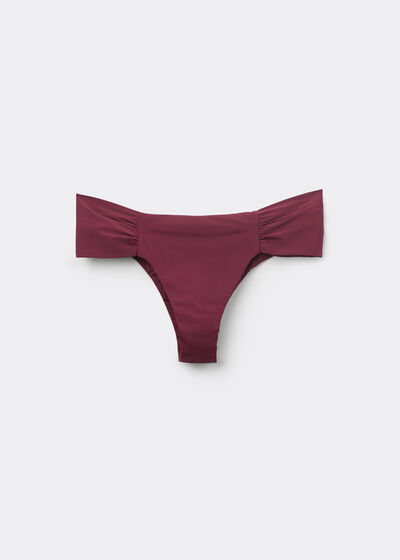 Ruched Brazilian Bikini Bottoms Indonesia
