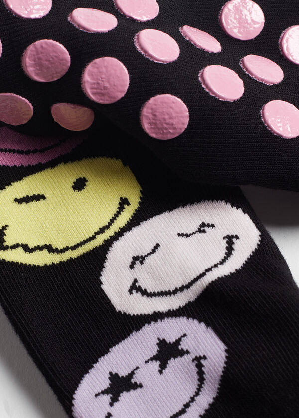 Chaussettes antidérapantes SmileyWorld® pour enfants