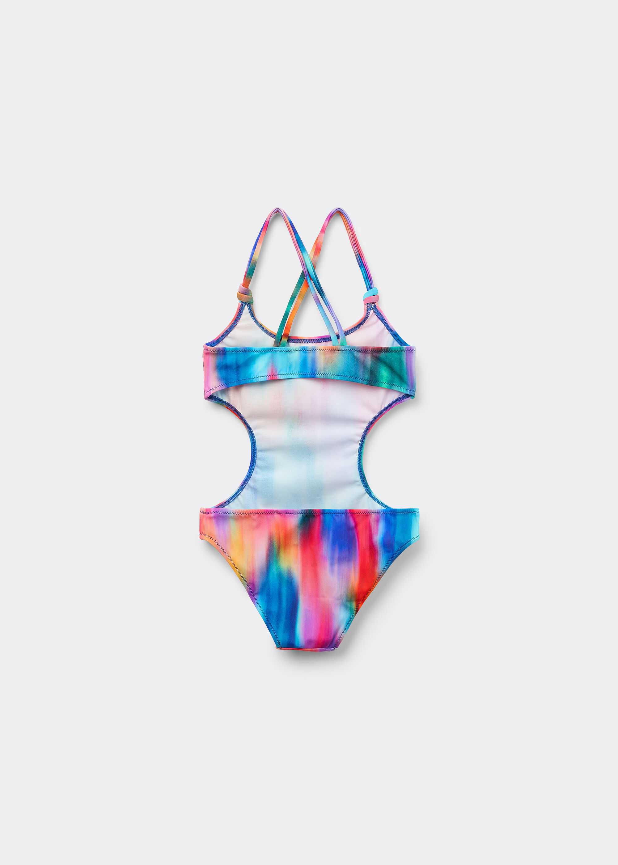 Costume Intero Bambina Rainbow Shades
