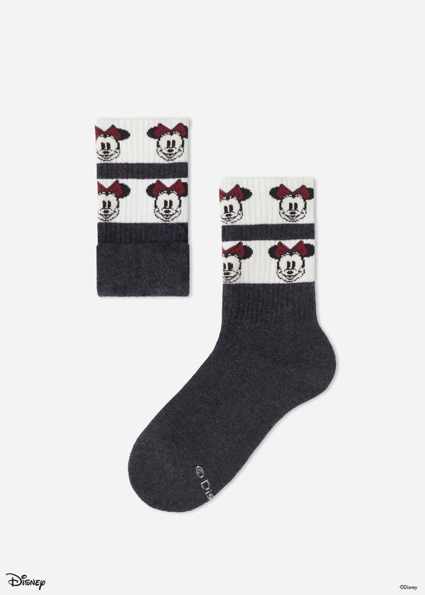 Kids’ Disney Minnie Patterned Short Socks