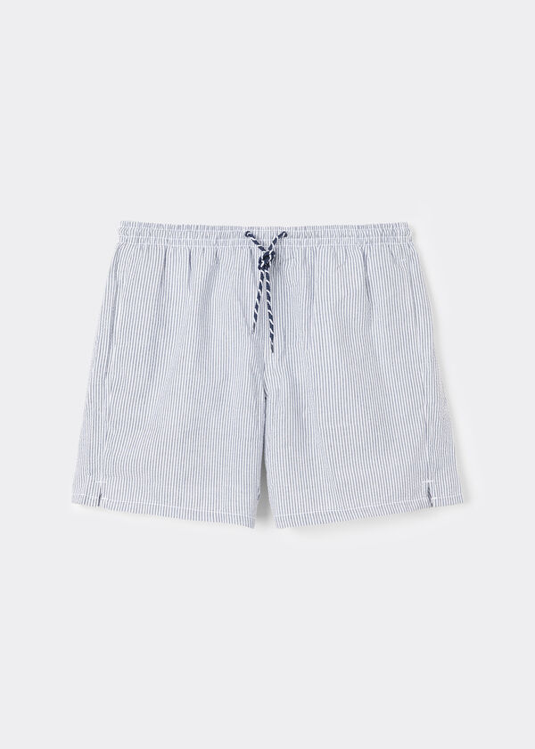 Men’s Striped Boxer Swim Shorts Formentera