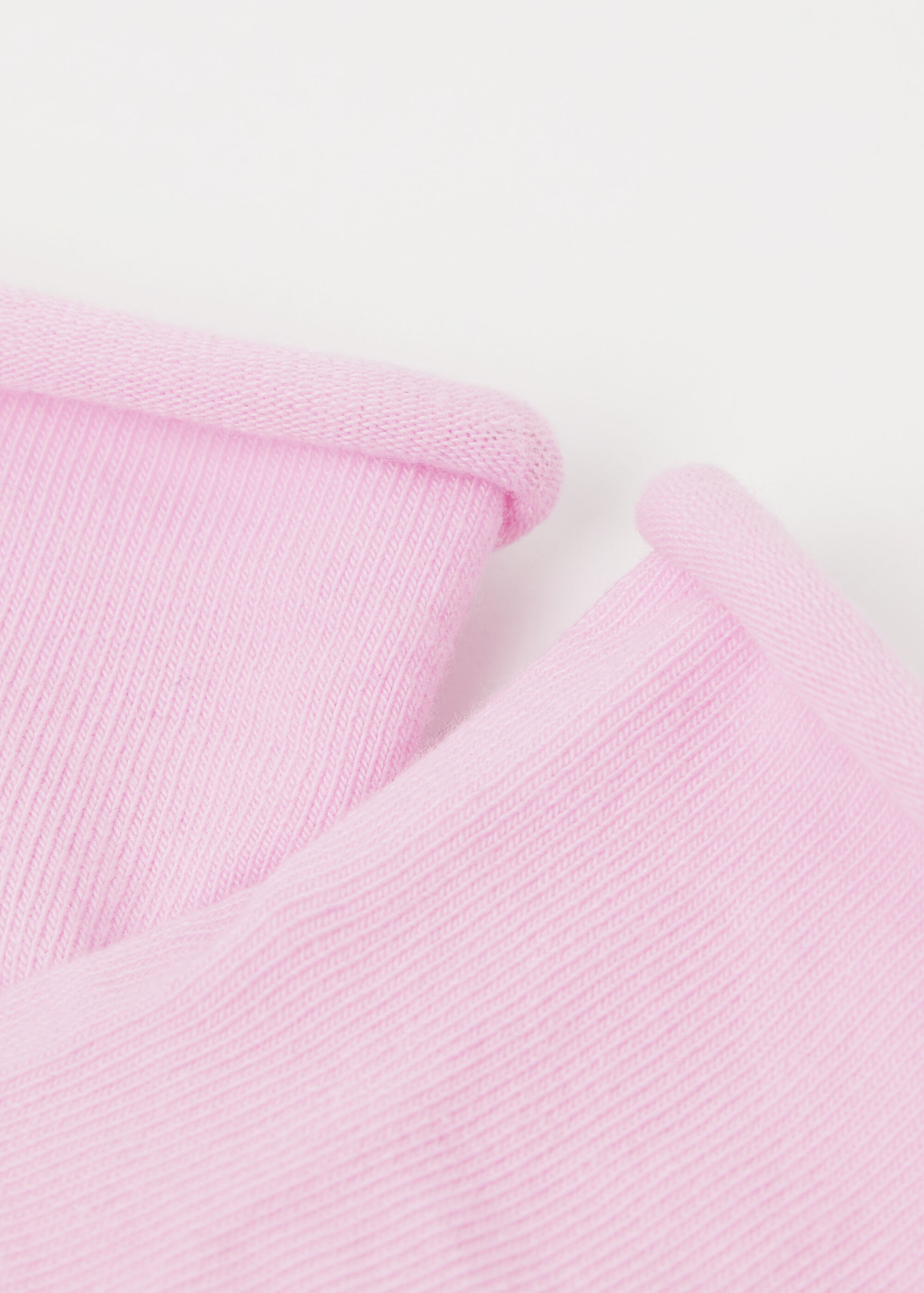 Chaussettes basses en coton sans bordure