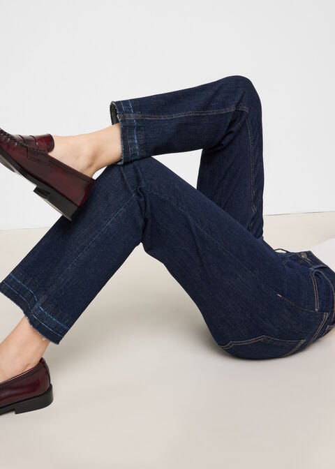 Jeans a Zampa Cropped