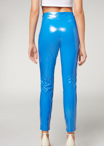 Skinny Leggings in Thermal Vinyl